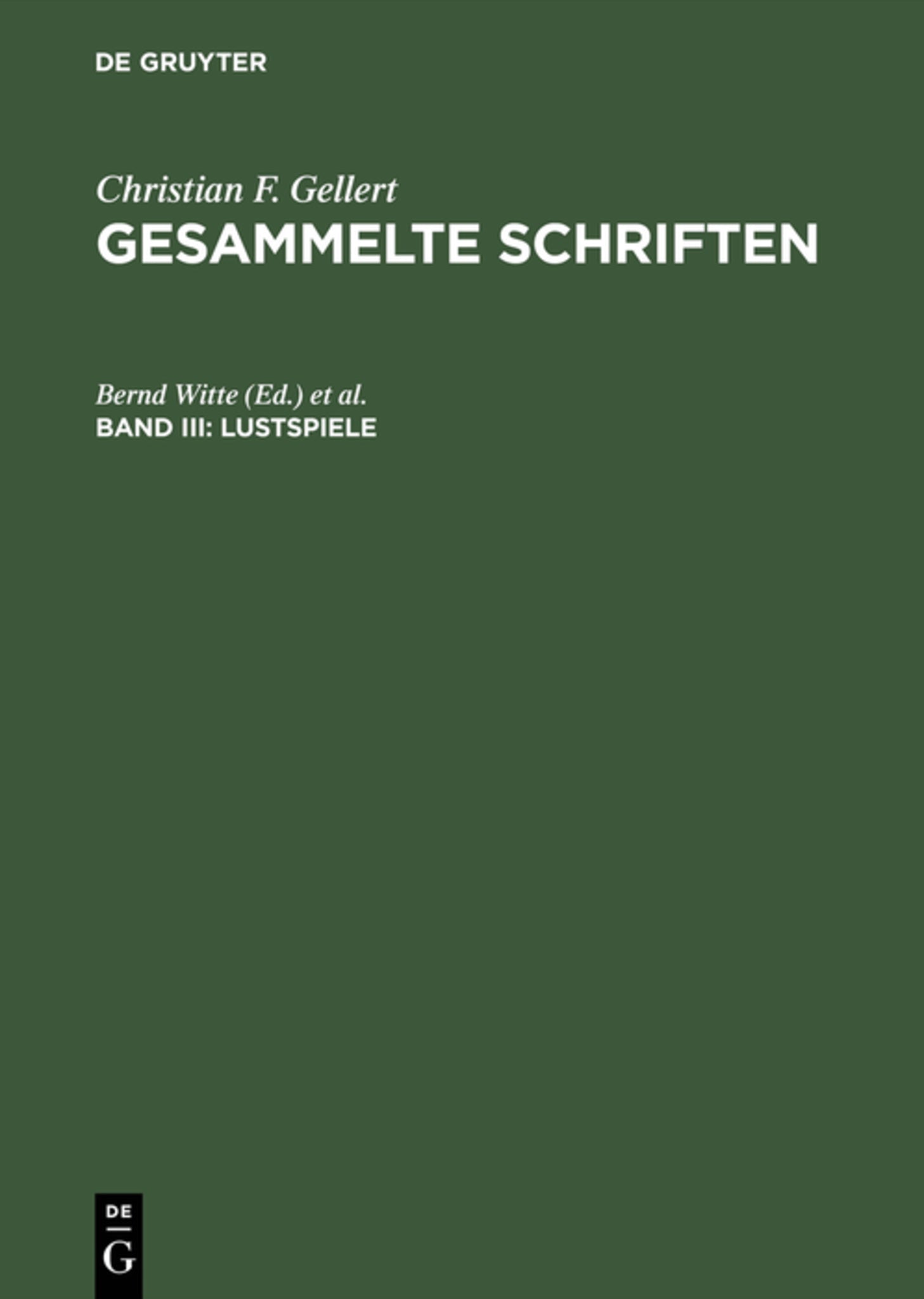 Lustspiele